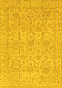 Oriental Yellow Traditional Rug, abs3975yw