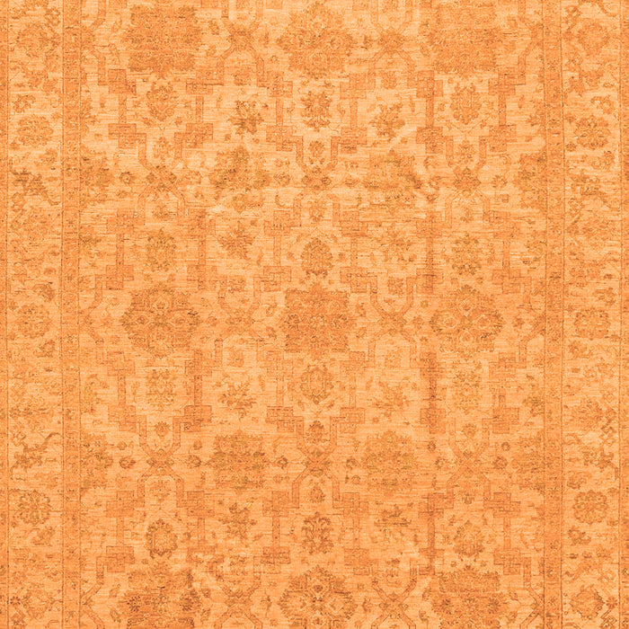 Oriental Orange Traditional Rug, abs3975org