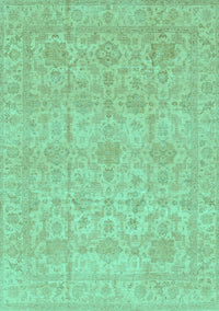 Oriental Turquoise Traditional Rug, abs3975turq