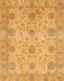 Abstract Orange Oriental Rug, abs3976