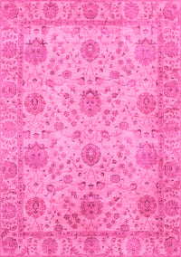 Oriental Pink Traditional Rug, abs3976pnk