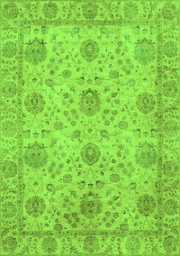 Oriental Green Traditional Rug, abs3976grn