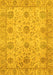 Oriental Yellow Traditional Rug, abs3976yw