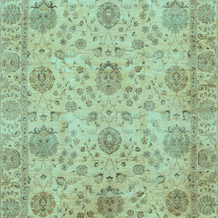 Oriental Light Blue Traditional Rug, abs3976lblu