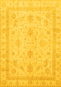 Oriental Yellow Traditional Rug, abs3977yw