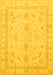 Oriental Yellow Traditional Rug, abs3977yw