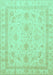 Oriental Turquoise Traditional Rug, abs3977turq