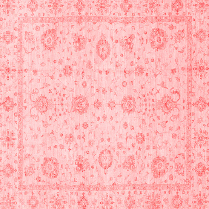 Machine Washable Oriental Red Traditional Rug, wshabs3978red