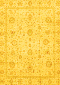 Oriental Yellow Traditional Rug, abs3978yw