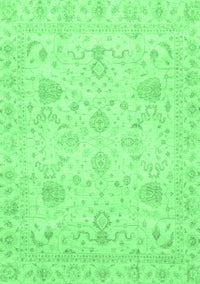 Oriental Emerald Green Traditional Rug, abs3979emgrn