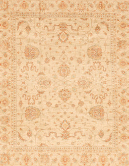 Abstract Yellow Oriental Rug, abs3979