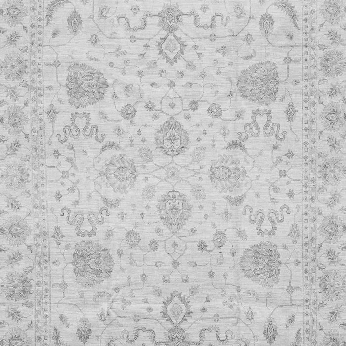 Machine Washable Oriental Gray Traditional Rug, wshabs3979gry