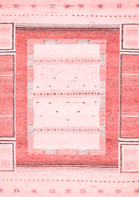 Solid Red Modern Rug, abs397red