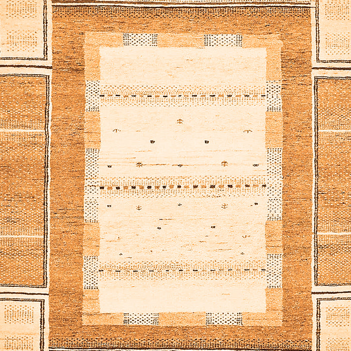 Machine Washable Solid Orange Modern Area Rugs, wshabs397org