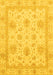 Oriental Yellow Modern Rug, abs3980yw