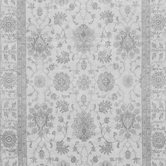 Machine Washable Oriental Gray Modern Rug, wshabs3980gry
