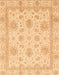 Abstract Orange Oriental Rug, abs3980