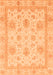 Oriental Orange Modern Rug, abs3980org