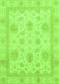 Oriental Green Modern Rug, abs3980grn