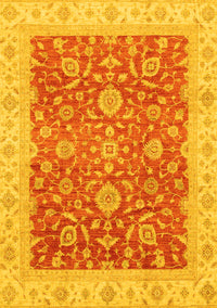 Oriental Yellow Traditional Rug, abs3981yw