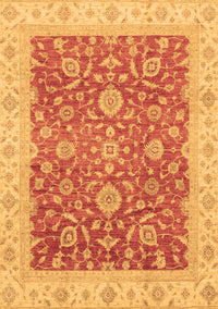 Oriental Brown Traditional Rug, abs3981brn