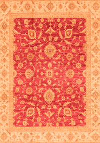 Oriental Orange Traditional Rug, abs3981org