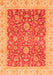 Oriental Orange Traditional Rug, abs3981org