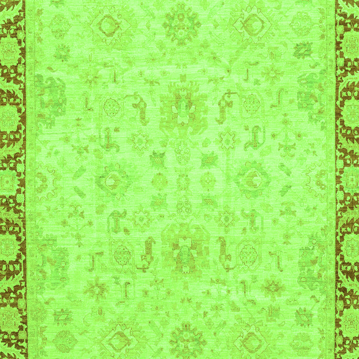 Abstract Green Modern Rug, abs3982grn