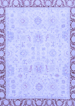 Abstract Blue Modern Rug, abs3982blu