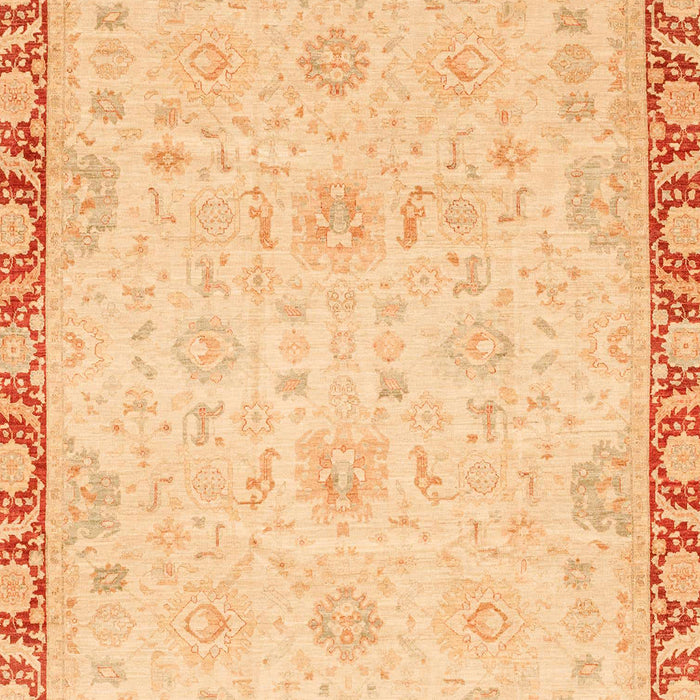 Abstract Mustard Yellow Modern Rug, abs3982