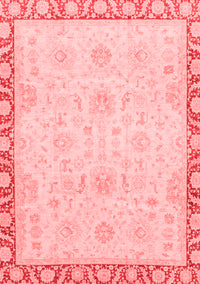 Abstract Red Modern Rug, abs3982red