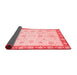 Abstract Red Modern Area Rugs