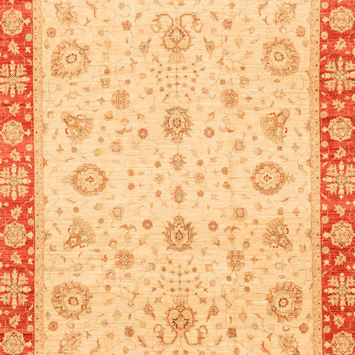 Abstract Chrome Gold Yellow Modern Rug, abs3983