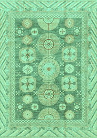 Oriental Turquoise Traditional Rug, abs3984turq