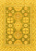 Oriental Yellow Traditional Rug, abs3984yw