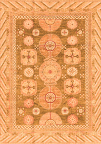 Oriental Orange Traditional Rug, abs3984org