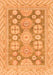 Oriental Orange Traditional Rug, abs3984org