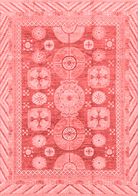 Oriental Red Traditional Rug, abs3984red