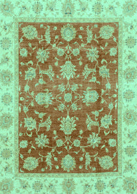 Oriental Turquoise Traditional Rug, abs3985turq