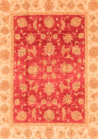 Oriental Orange Traditional Rug, abs3985org