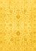 Oriental Yellow Traditional Rug, abs3986yw