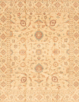 Abstract Orange Oriental Rug, abs3986