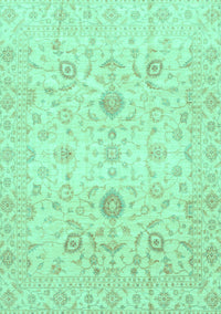 Oriental Turquoise Traditional Rug, abs3986turq