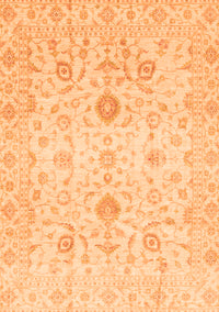 Oriental Orange Traditional Rug, abs3986org