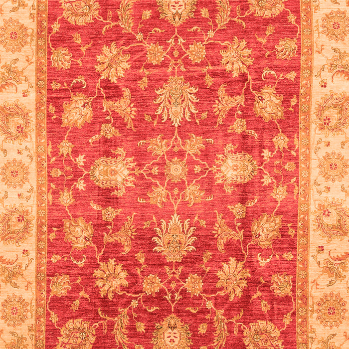 Oriental Orange Traditional Rug, abs3987org