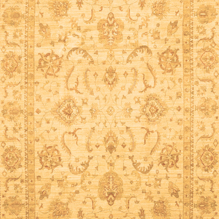 Machine Washable Oriental Brown Traditional Rug, wshabs3988brn