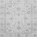 Square Oriental Gray Traditional Rug, abs3988gry