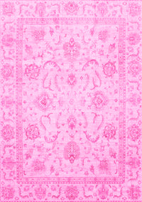 Oriental Pink Traditional Rug, abs3988pnk