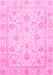 Oriental Pink Traditional Rug, abs3988pnk