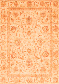 Oriental Orange Traditional Rug, abs3988org